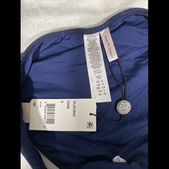 NWT $84 Nanette Lepore Peace Love Charmer Bikini Bottoms‎ [ Small ] - Picture 8 of 11